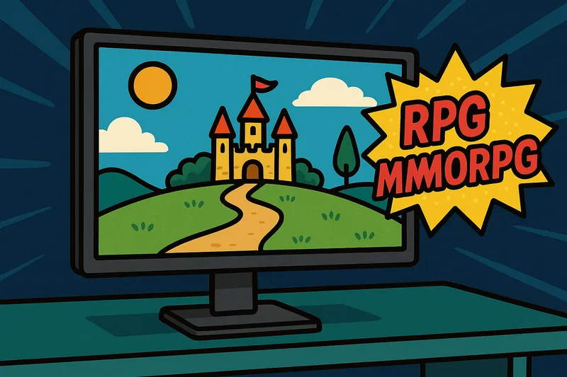 RPG・MMORPGに必要なスペックとおすすめモニター